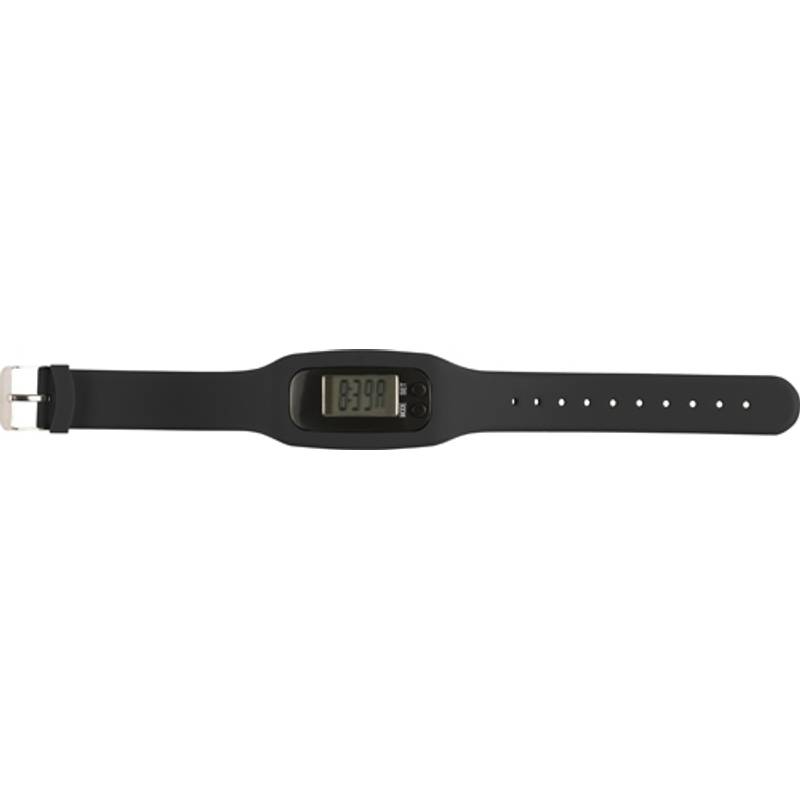 RAHANO KROKOMER V TVARE HODINIEK SO SILIKÓN. PÁSIKOM, ČIERNA RAHANO KROKOMER V TVARE HODINIEK SO SILIKÓN. PÁSIKOM, ČIERNA